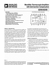 DataSheet AD595 pdf